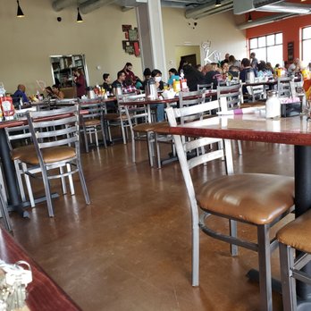 Krave Restaurant - Bridgeview - Inside table are socially distant - American Near Me - Bridgeview, Illinois