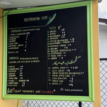 Sata Empanada - Menu - Empanadas Near Me - Tampa, Florida Sata Empanada - Menu - Empanadas Near Me - Tampa, Florida