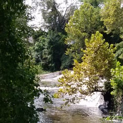 Swift Creek Mill Theatre - Swift Creek - serenely flowing close by