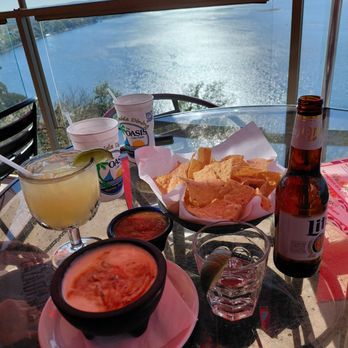 The OASIS on Lake Travis - Chees dip with meat margaritas and shot - Tex-Mex Near Me - Austin, Texas The OASIS on Lake Travis - Chees dip with meat margaritas and shot - Tex-Mex Near Me - Austin, Texas