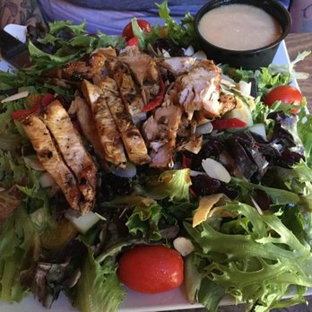 The Olde Log Inn - Oriental chicken salad, at the Shaughnessy's Olde Log Inn in Lake George, NY. - American Near Me - Lake George, New York The Olde Log Inn - Oriental chicken salad, at the Shaughnessy's Olde Log Inn in Lake George, NY. - American Near Me - Lake George, New York