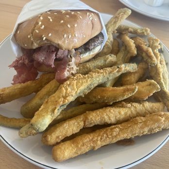 Billy Boy's - Pastrami burger and zucchini - Breakfast & Brunch Near Me - Orange, California