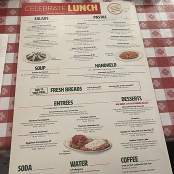 Buca di Beppo Italian Restaurant - Menu - Italian Near Me - Claremont, California