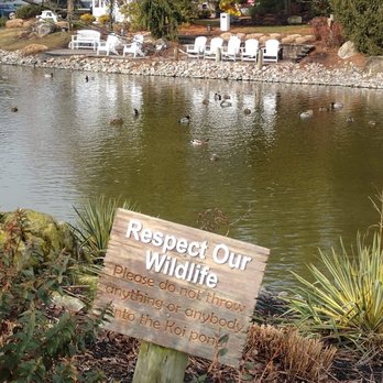 Fulton Steamboat Inn - Respect our wildlife sign - Hotels Near Me - Lancaster, Pennsylvania