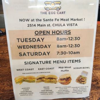 The Egg Cart - Sandwiches Near Me - Chula Vista, California The Egg Cart - Sandwiches Near Me - Chula Vista, California