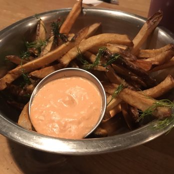 Public & General - Dill fries with fire roasted tomato mayo - Bars Near Me - Gainesville, Florida Public & General - Dill fries with fire roasted tomato mayo - Bars Near Me - Gainesville, Florida