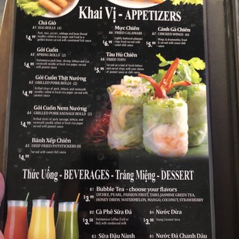 Pho Tasty - Menu - Vietnamese Near Me - Federal Way, Washington