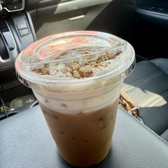 Odd Roots Coffee - Campfire iced latte - Coffee & Tea Near Me - Austin, Texas
