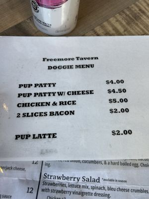 Menu photo 2 Freemore Tavern Charlotte, NC