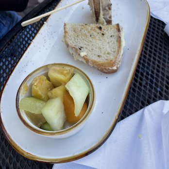 Three Birds Cafe - Grilled cheese cold and not really grilled - Cafes Near Me - Winter Garden, Florida