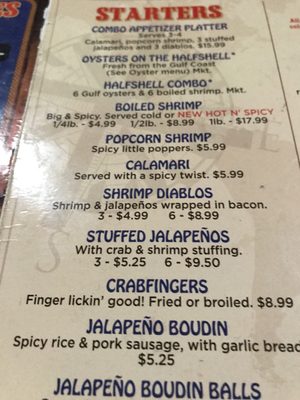 Menu photo 6 Capt. Benny’s Houston, TX Menu photo 6 Capt. Benny’s Houston, TX