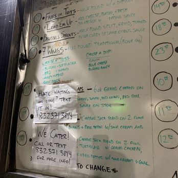 Brother’s John Mobile Kitchen - the menu - Chicken Wings Near Me
