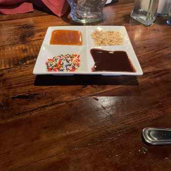 Sur at The Barnyard - The plate for the Bon Bon toppings - New American Near Me - Carmel, California