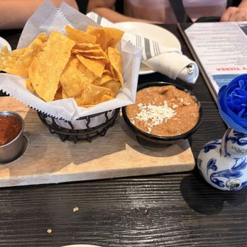Sol Agave - Chips with beans and salsa - Mexican Near Me - San Clemente, California Sol Agave - Chips with beans and salsa - Mexican Near Me - San Clemente, California