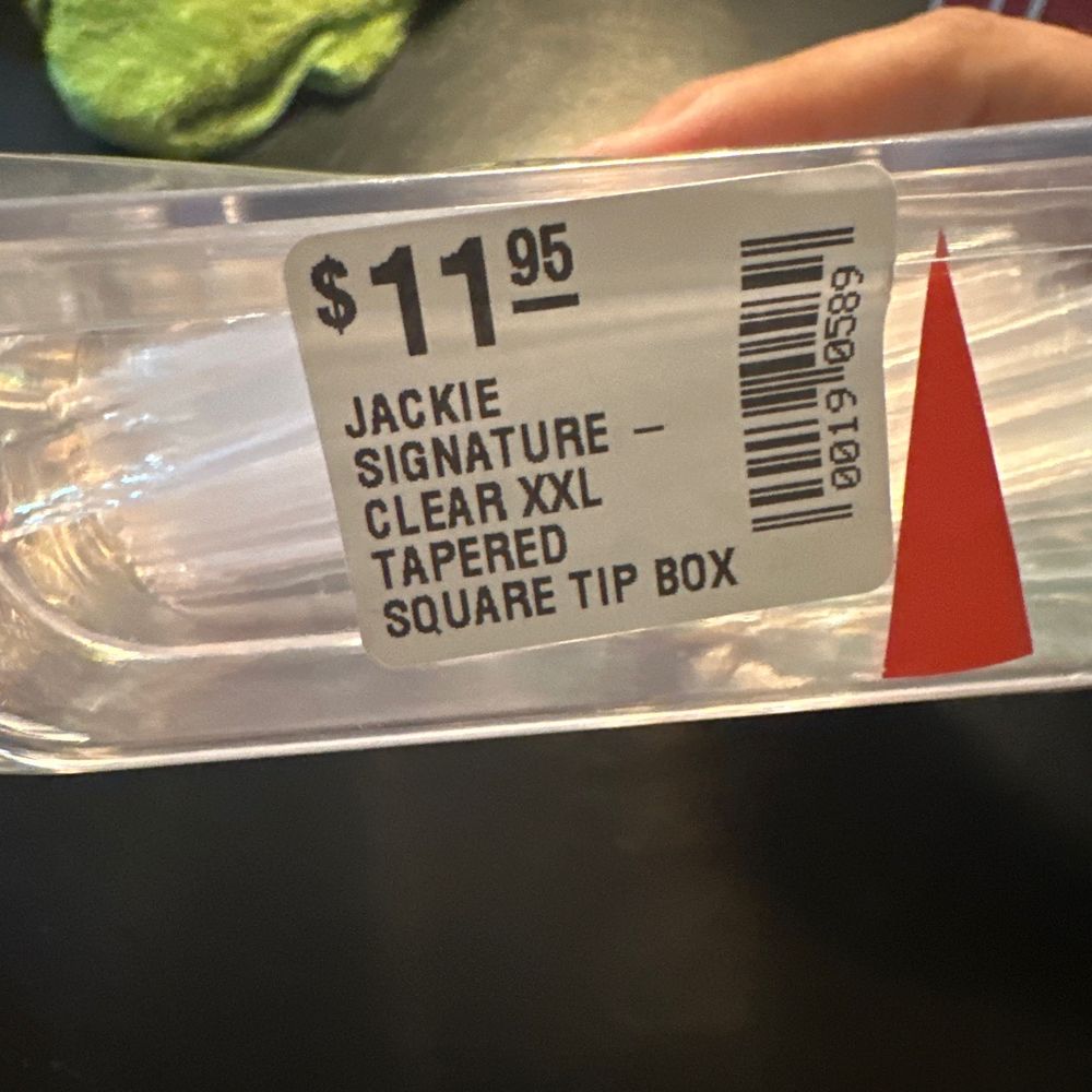 Jackie signature square tips