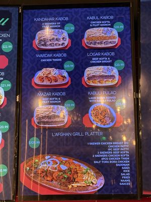 Menu photo 4 L'Afghan Grill Mississauga, ON Menu photo 4 L'Afghan Grill Mississauga, ON
