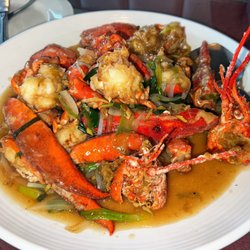 Sun Garden Chinese Restaurant - Special Lobster dish that must be ordered a few days prior! VERY GOOD!