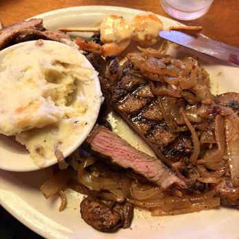 Texas Roadhouse - New York strip onions and mushroom - Steakhouses Near Me - Hesperia, California Texas Roadhouse - New York strip onions and mushroom - Steakhouses Near Me - Hesperia, California