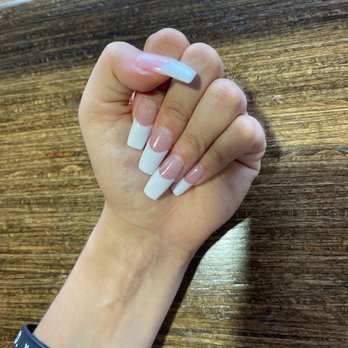 Riverside Nail Bar - French tip full set nails - Nail Salons Near Me - Arlington, Texas Riverside Nail Bar - French tip full set nails - Nail Salons Near Me - Arlington, Texas