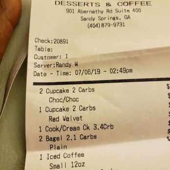 Zambawango - Receipt - Coffee & Tea Near Me - Sandy Springs, Georgia Zambawango - Receipt - Coffee & Tea Near Me - Sandy Springs, Georgia