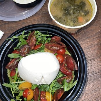 Antinoz Cafe - Wedding soup and mozzarella Caprese Salad - Italian Near Me - San Antonio, Texas