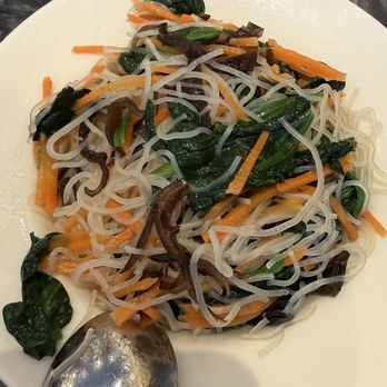 Paradise Dynasty - D3. Spinach and Vermicelli Tossed with Vinairette - Chinese Near Me - Glendale, California