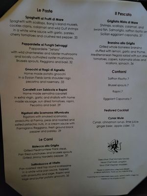 Menu photo 2 Dish Osteria and Bar Pittsburgh, PA