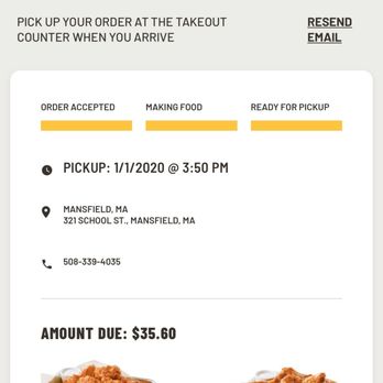 Buffalo Wild Wings - Says pick up at 3:50. It's 4:15 and still waiting on such a SMALL ORDER. - Chicken Wings Near Me - Mansfield, Massachusetts Buffalo Wild Wings - Says pick up at 3:50. It's 4:15 and still waiting on such a SMALL ORDER. - Chicken Wings Near Me - Mansfield, Massachusetts