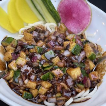 Peony Kitchen - Black Bean Noodles - I think? - Chinese Near Me - Bellevue, Washington Peony Kitchen - Black Bean Noodles - I think? - Chinese Near Me - Bellevue, Washington