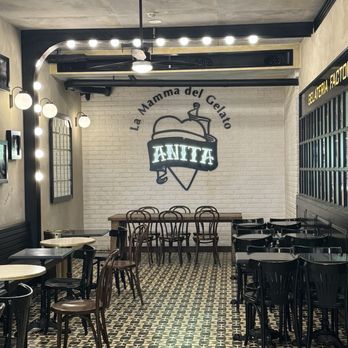 Anita Gelato - Anita's Inside seating in Bondi. - Gelato Near Me - Manly, NSW