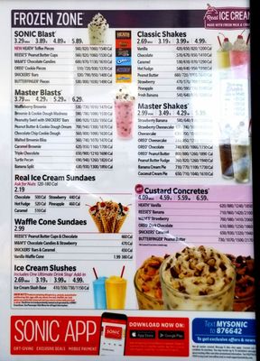 Menu photo 3 Sonic Drive-In Valley Stream, NY Menu photo 3 Sonic Drive-In Valley Stream, NY