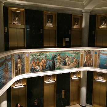 Marquette Building - Mosaics life of Fr Marquette - Landmarks & Historical Buildings Near Me - Chicago, Illinois