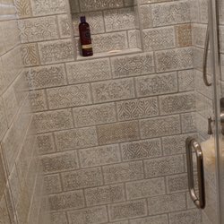 TDK Construction - The yellow tile on the left was not part of the work that was done, it was already there :)