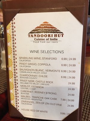 Menu photo 7 Tandoori Hut San Diego, CA