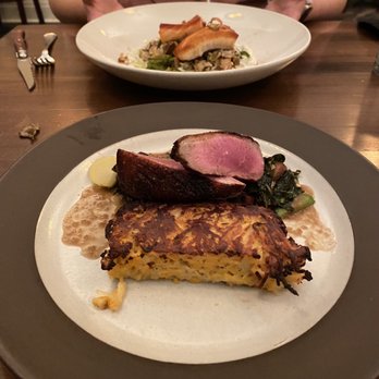 Bouquet Restaurant - Duck breast and salmon dishes - both were fabulous! - Bars Near Me - Covington, Kentucky Bouquet Restaurant - Duck breast and salmon dishes - both were fabulous! - Bars Near Me - Covington, Kentucky