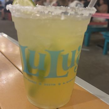 LuLu's Destin - 2 drinks per person. This is straight tequila. Strong. - Seafood Near Me - Destin, Florida LuLu's Destin - 2 drinks per person. This is straight tequila. Strong. - Seafood Near Me - Destin, Florida