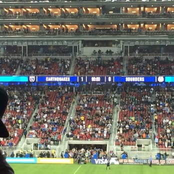 Levi's Stadium - Main level. First game at the stadium 8/2/14. - Stadiums & Arenas Near Me - Santa Clara, California