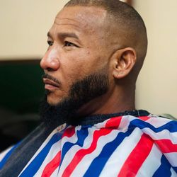 Facial beer, shave, eyebrow, trim, eyebrow, waxing ears, wax nose, wax haircut, high fade