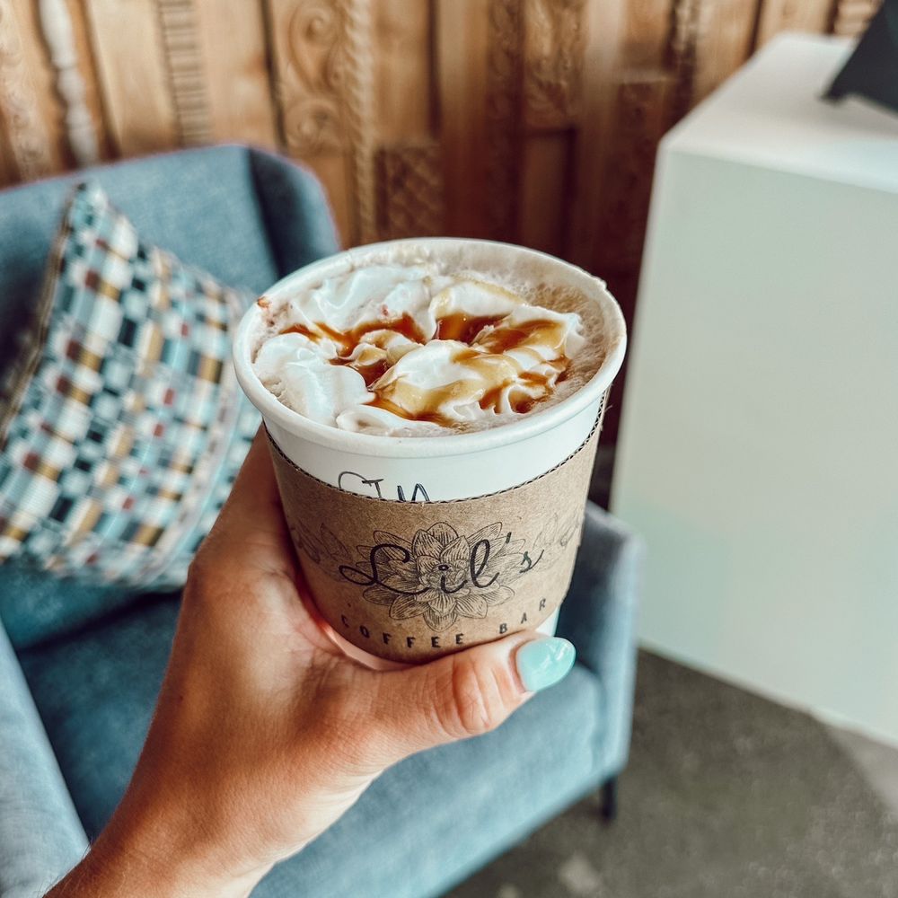 Lil’s Coffee Bar - Toffee latte - Coffee & Tea Near Me - High Point, North Carolina Lil’s Coffee Bar - Toffee latte - Coffee & Tea Near Me - High Point, North Carolina