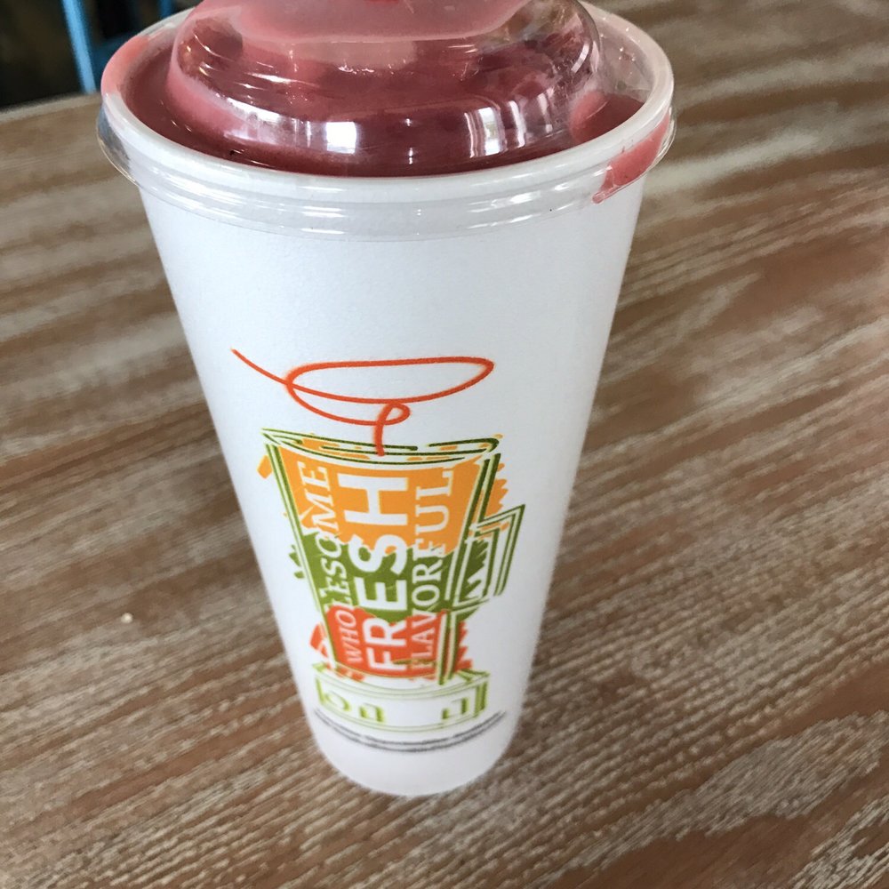 Tropical Smoothie Cafe - Rockin Raspberry Smoothie...soooo good - Juice Bars & Smoothies Near Me - Hoover, Alabama