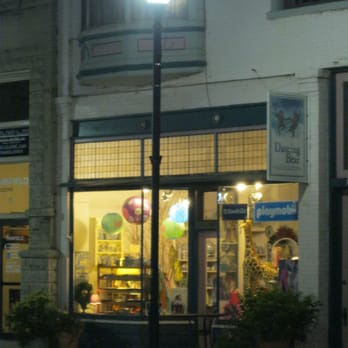 Dancing Bear Toys - Night time view - no bear - Toy Stores Near Me - Sturgeon Bay, Wisconsin Dancing Bear Toys - Night time view - no bear - Toy Stores Near Me - Sturgeon Bay, Wisconsin