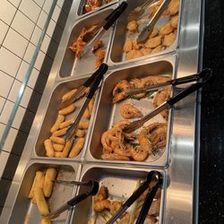 Kanpai BBQ Shabu Shabu - Hot foods section