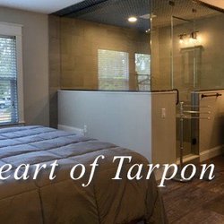 Blue Bayou Inn - One of the best rooms! Huge shower with a steam room, too! King bed.