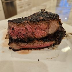 Juicy perfection!  One of the best steaks I've ever had.