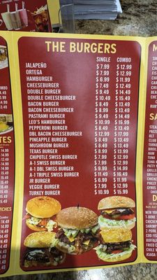 Menu photo 3 Leo's Burgers Bakersfield, CA