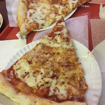 Samaria Pizza - Rather large slices - Pizza Near Me - Astoria, New York