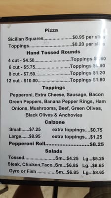 Menu photo 6 Center Pizza 1499 Monaca, PA