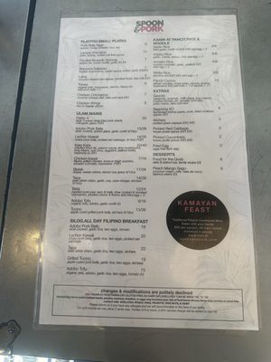 Menu photo 1 Spoon & Pork Los Angeles, CA Menu photo 1 Spoon & Pork Los Angeles, CA