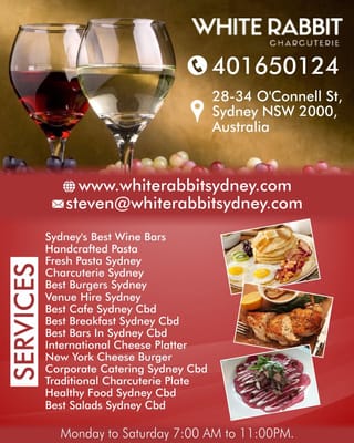 Menu photo 1 White Rabbit Sydney, NSW Menu photo 1 White Rabbit Sydney, NSW