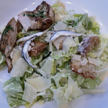 The Peacock - Caesar salad with grilled chicken - Breakfast & Brunch Near Me - Charleston, South Carolina